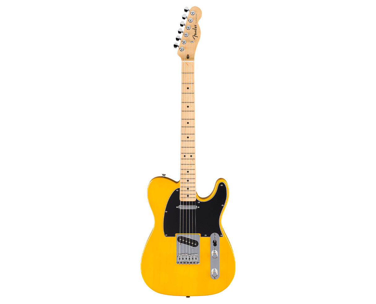 Fender Standard Telecaster Electric Guitar – Butterscotch Blonde w/Maple FB