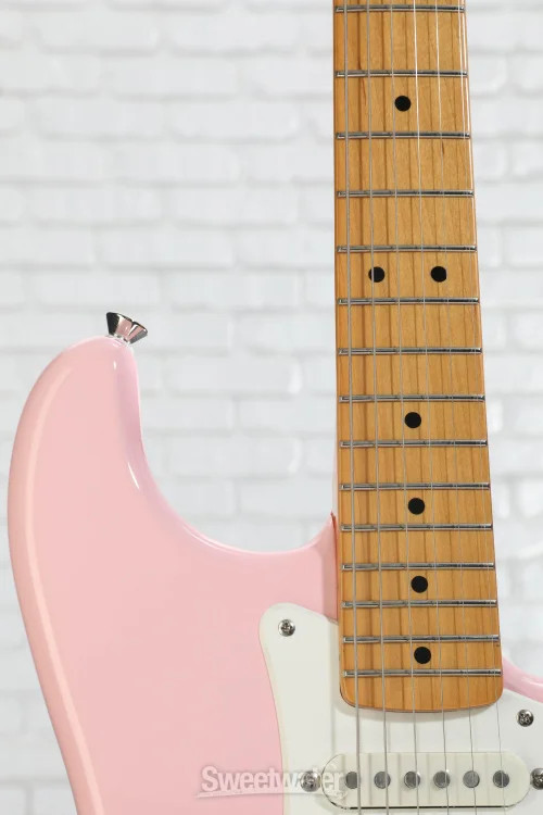 Squier Classic Vibe ’50s Stratocaster HT Electric Guitar – Shell Pink