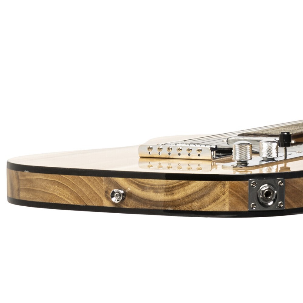Stagg Standard Series T-Style Solid Body Electric Guitar Natural SET-STD NAT