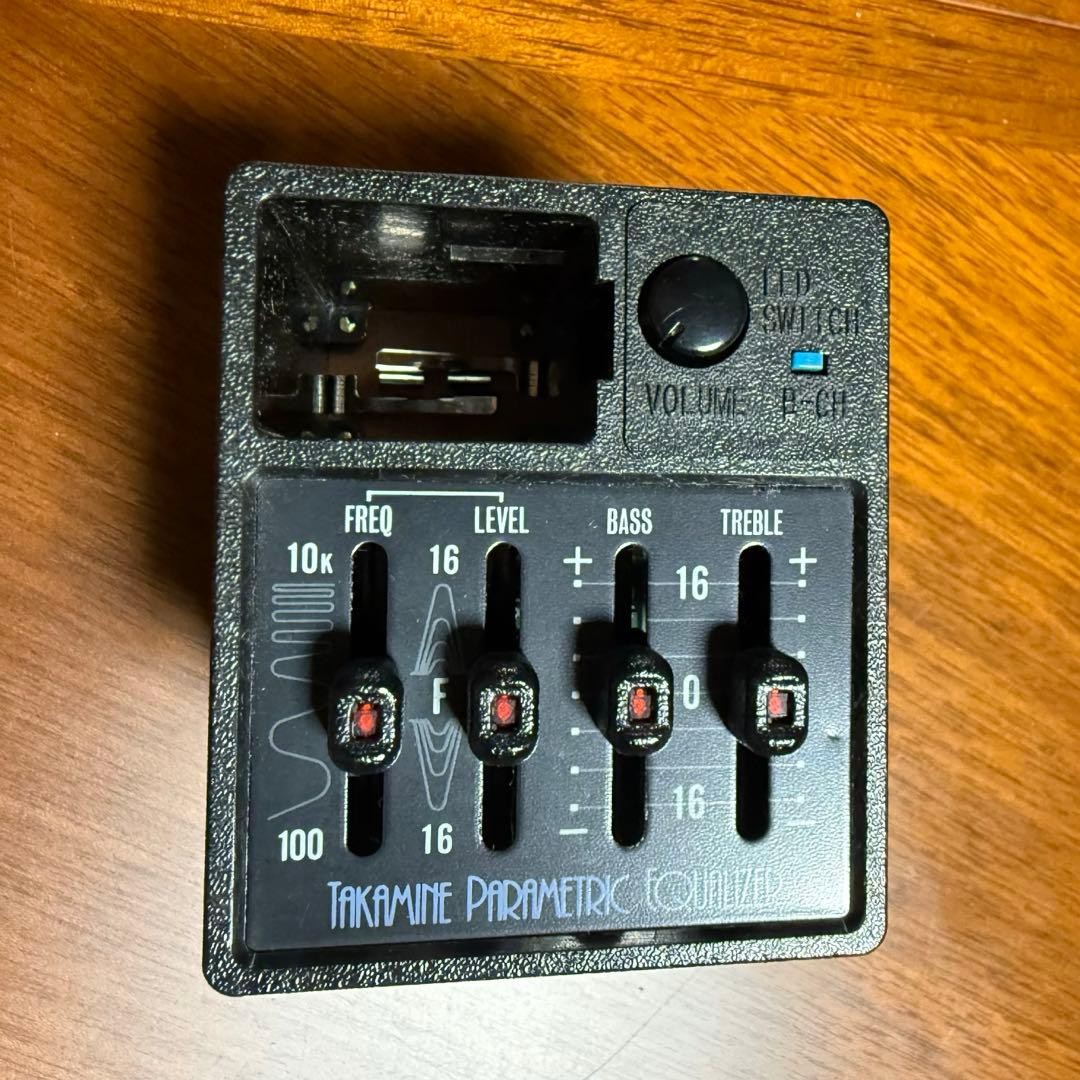 TAKAMINE Red Puri NPT Early Type Guitar Preamp Tsuyoshi Nagabuchi japan