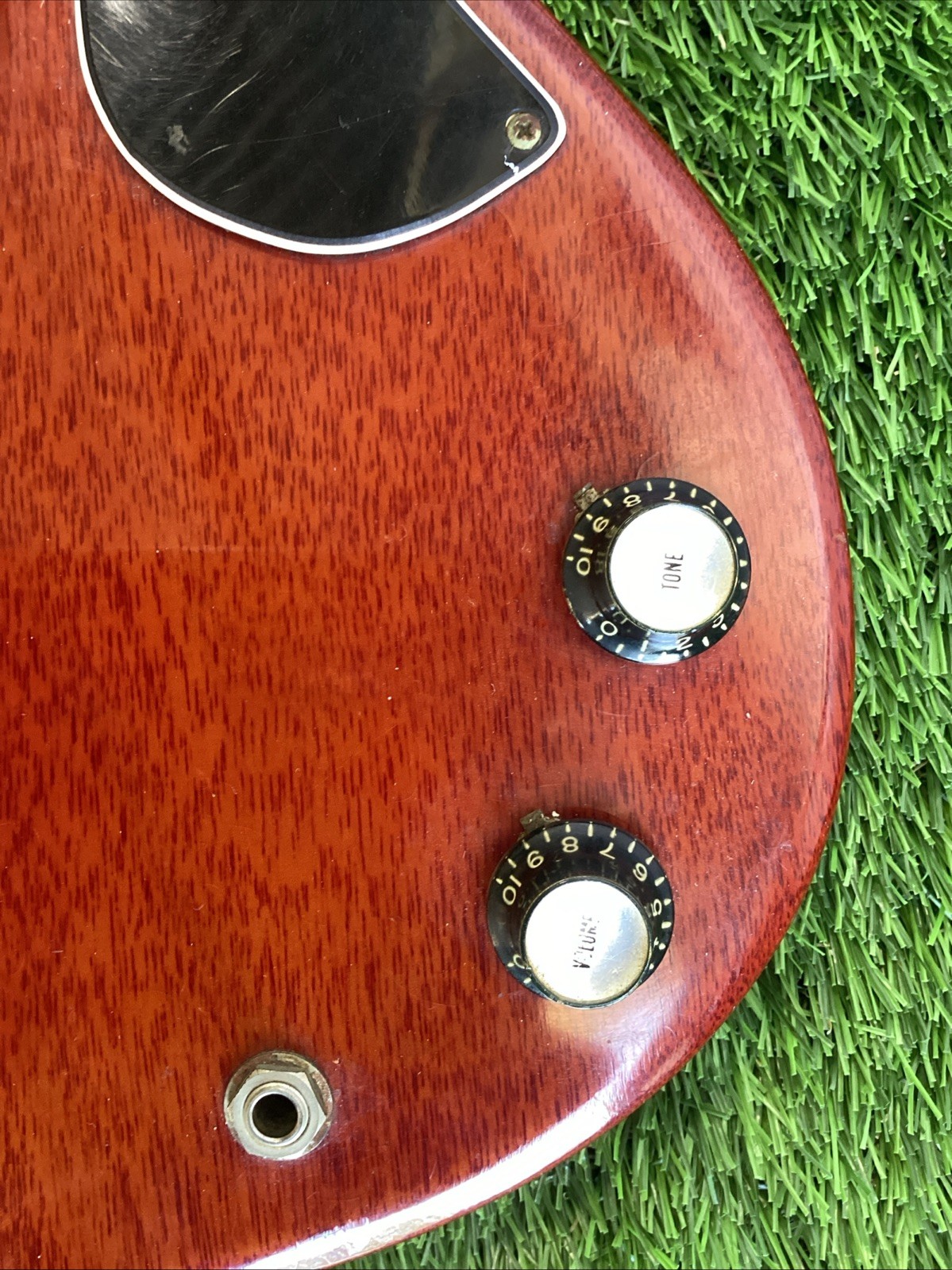 1963 Gibson Les Paul Junior Guitar With One P-90 Pickup And Case NICE