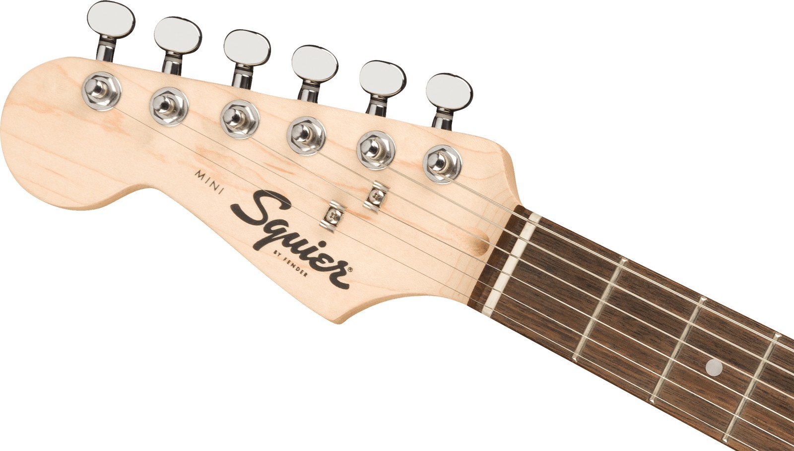 Fender Squier 3/4-Size Kids Mini Strat, Left Handed – Black w/ Cable
