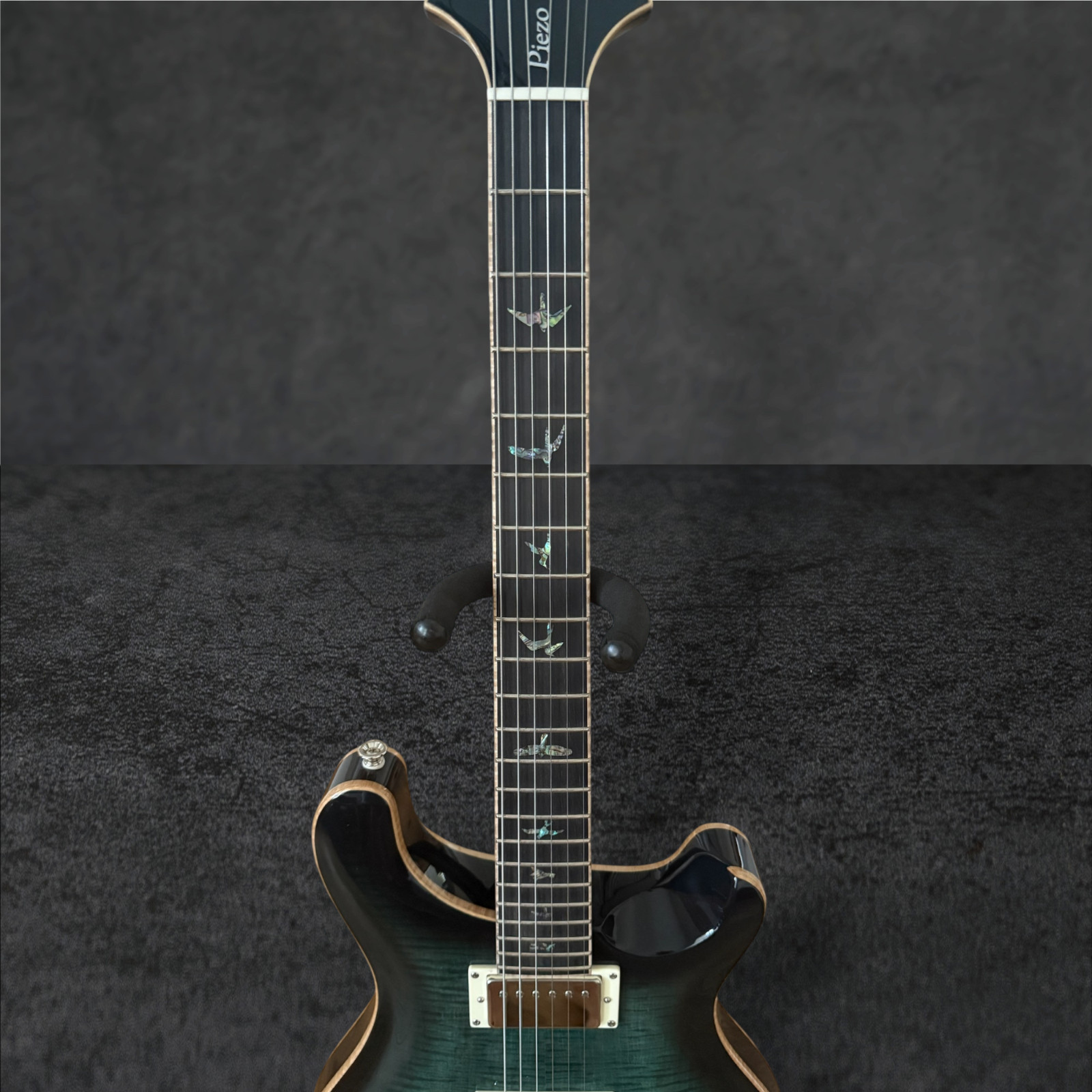 PRS SE Hollowbody II Piezo Electric Guitar – Peacock Blue