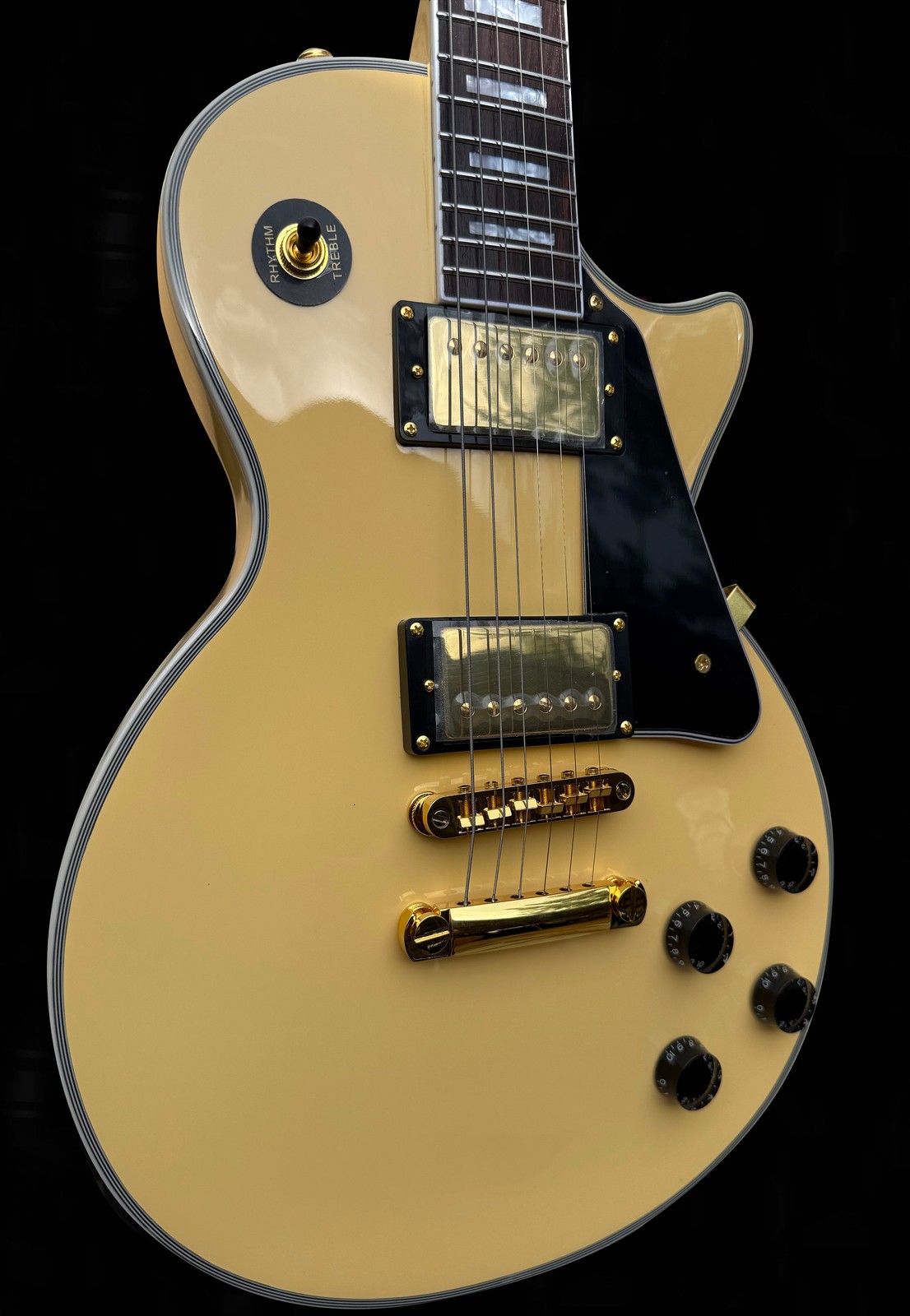 Firefly FFSPS LP Style Electric Guitar Cream Yellow Mahogany Body Alnico 5 Picku