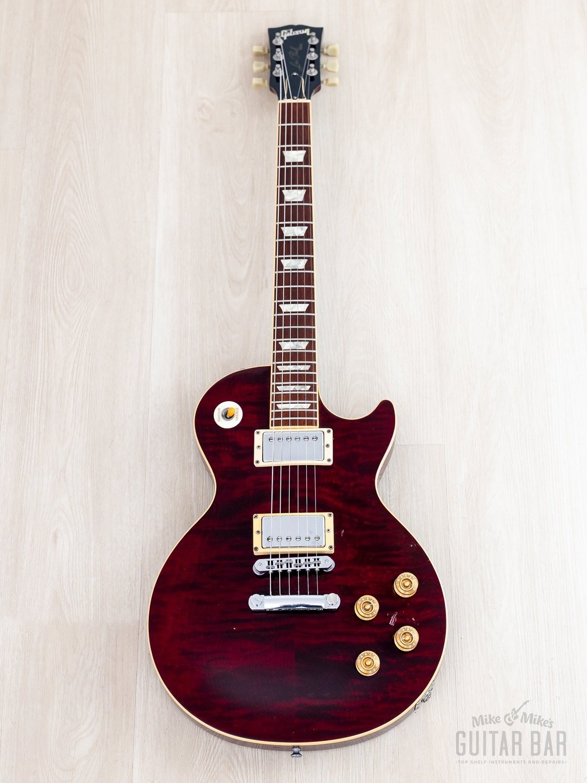 1996 Gibson Les Paul Standard Flame Top One-Piece Body, 100% Original w/ Case