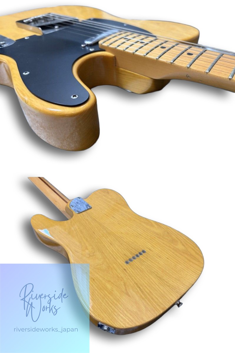 Rare Wood History SH-VTL/M Ash Body Telecaster Type Japan Model