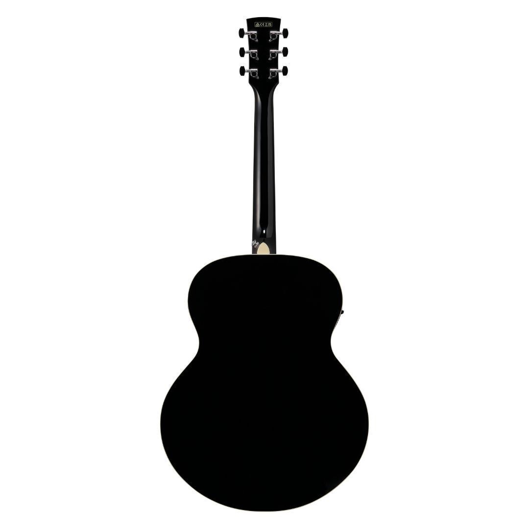 Ibanez AJ70M1E Black High Gloss AE Guitar