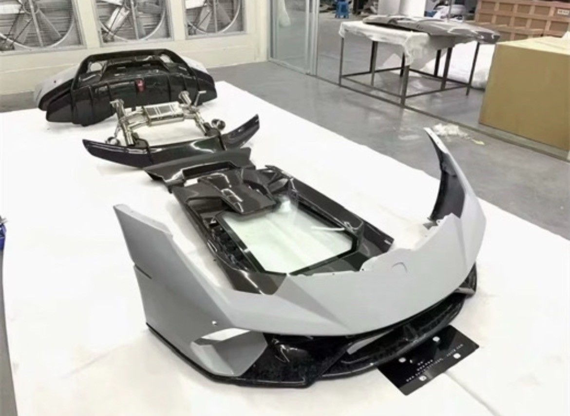 NEW 14-19 LAMBORGHINI HURACAN LP580 LP610 COMPLETE CARBON EVO CONVERSION