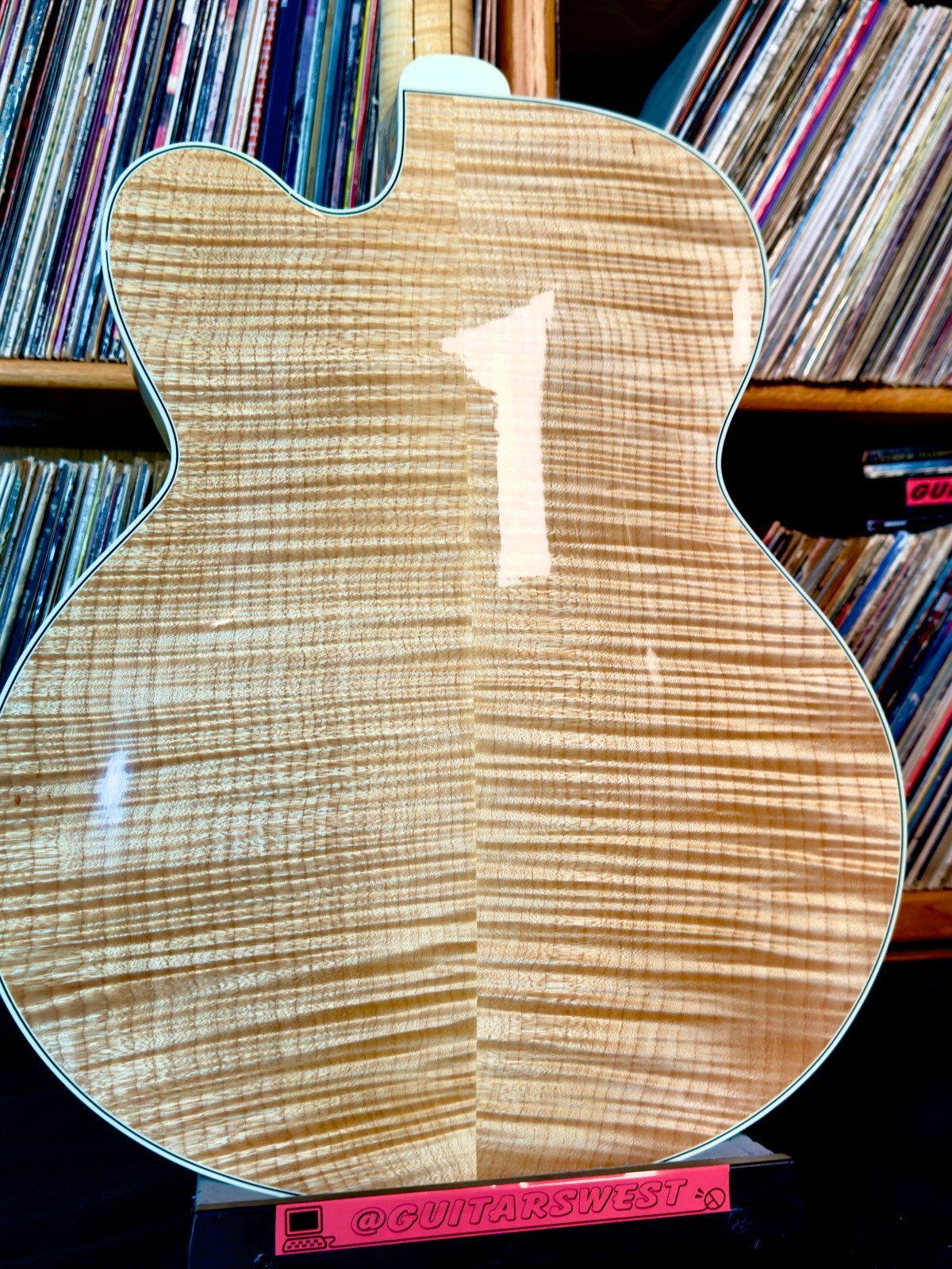 1997 Gibson Custom Shop LeGrand • Carved & Flamed Maple Back, Sides, & neck