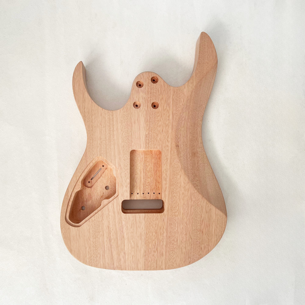 Clearance DIY 170 6 String Electric Guitar Kit Mahogany Body Humbucker Pickup