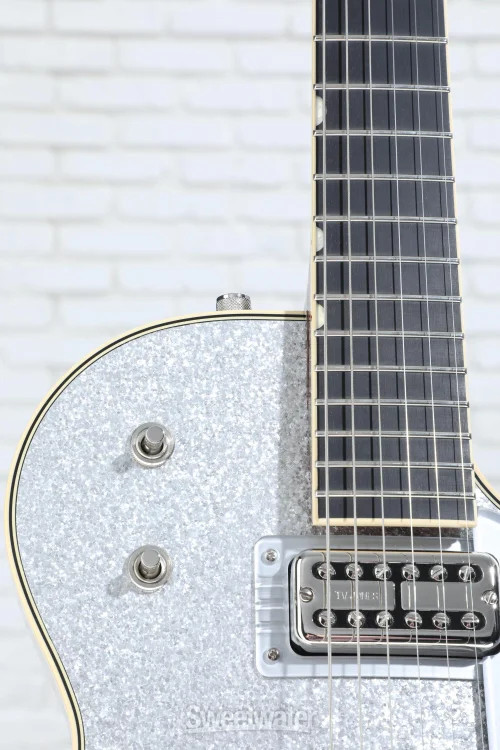 Gretsch G6129T-59 Vintage Select Edition ’59 Duo Jet – Silver Sparkle