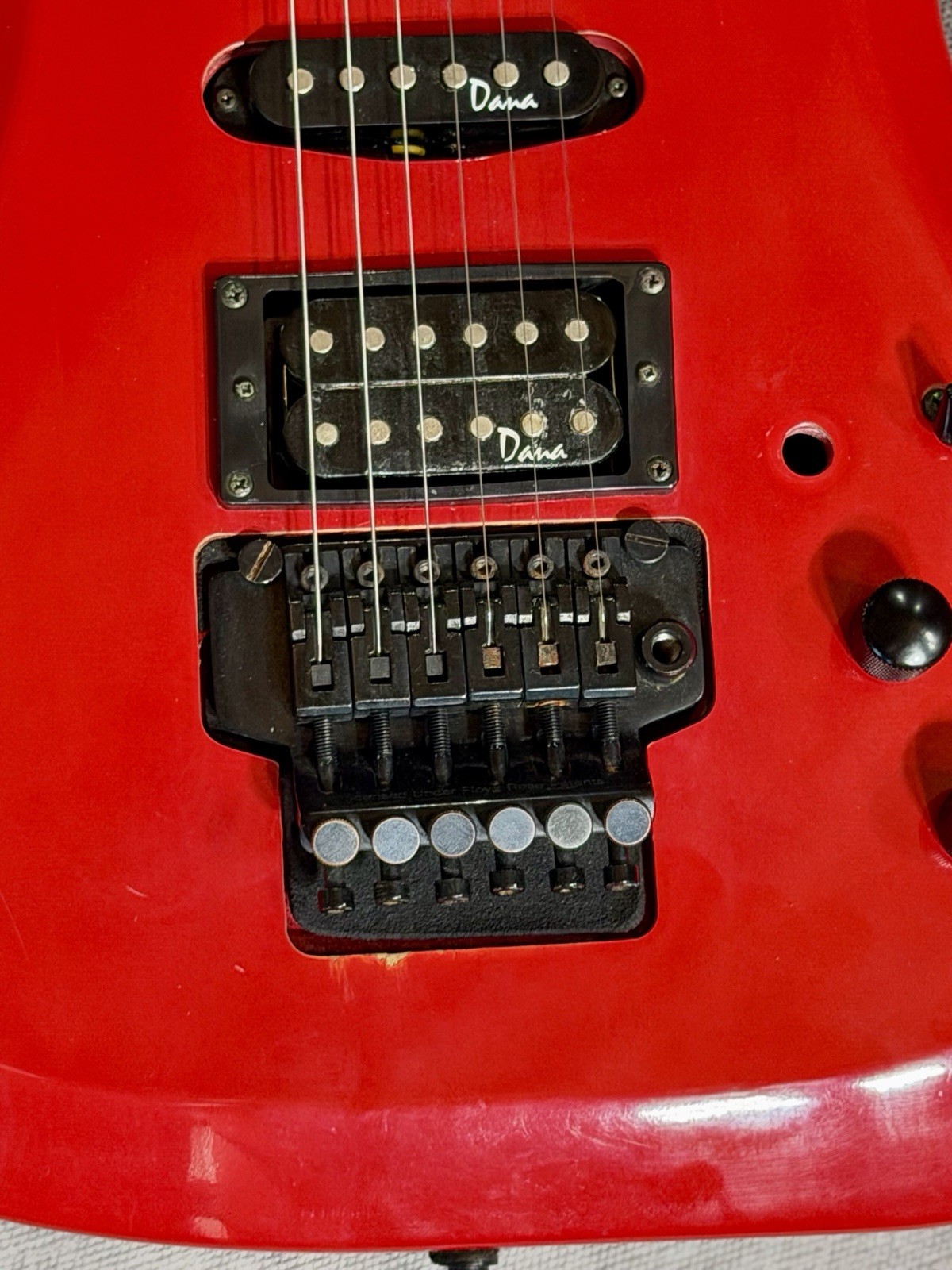 KILLER SHREDDER 1991 Alvarez Dana II w/Floyd Rose – Ferrari Red!!