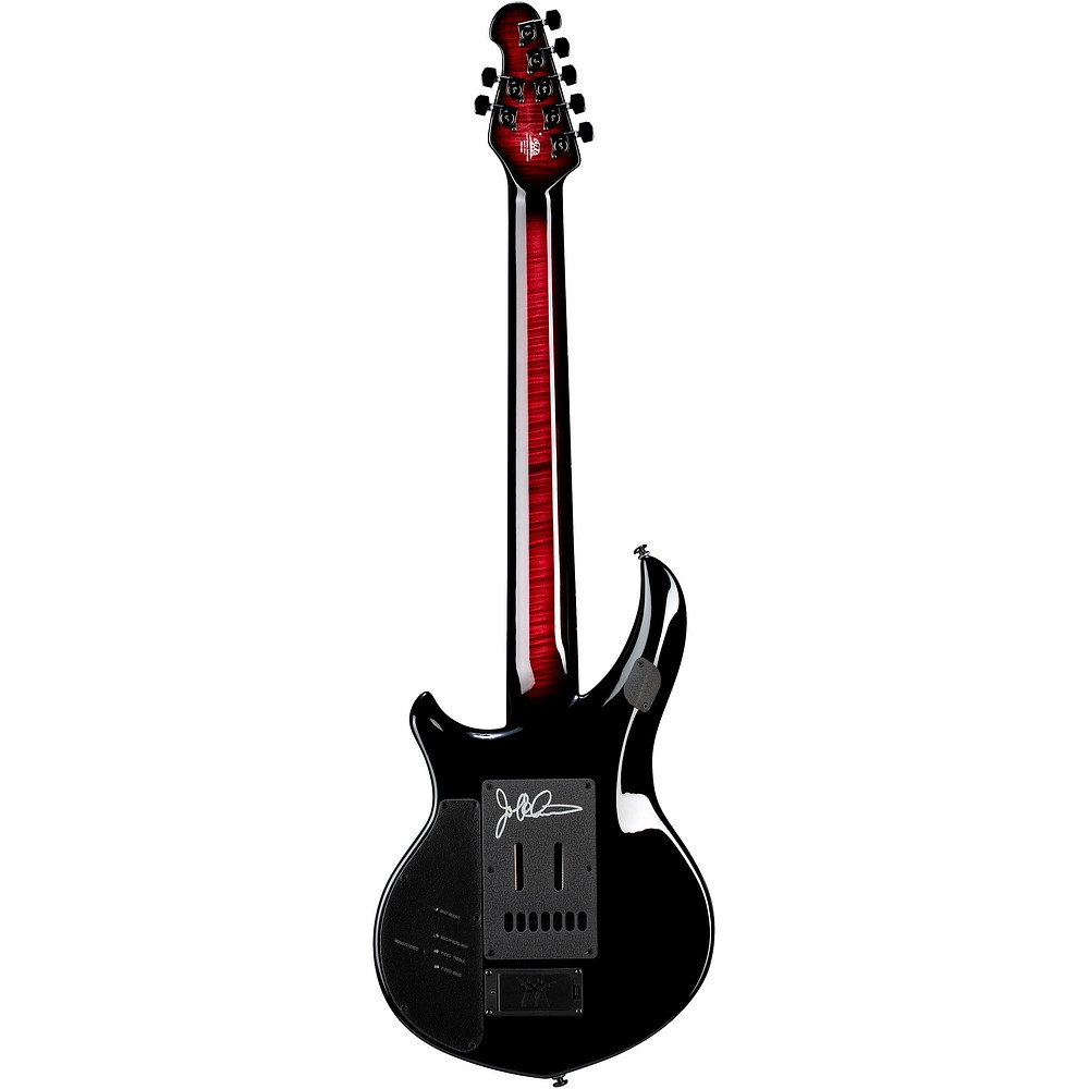 Ernie Ball Music Man Majesty 7 Quilt Top Electric Guitar Red Nebula