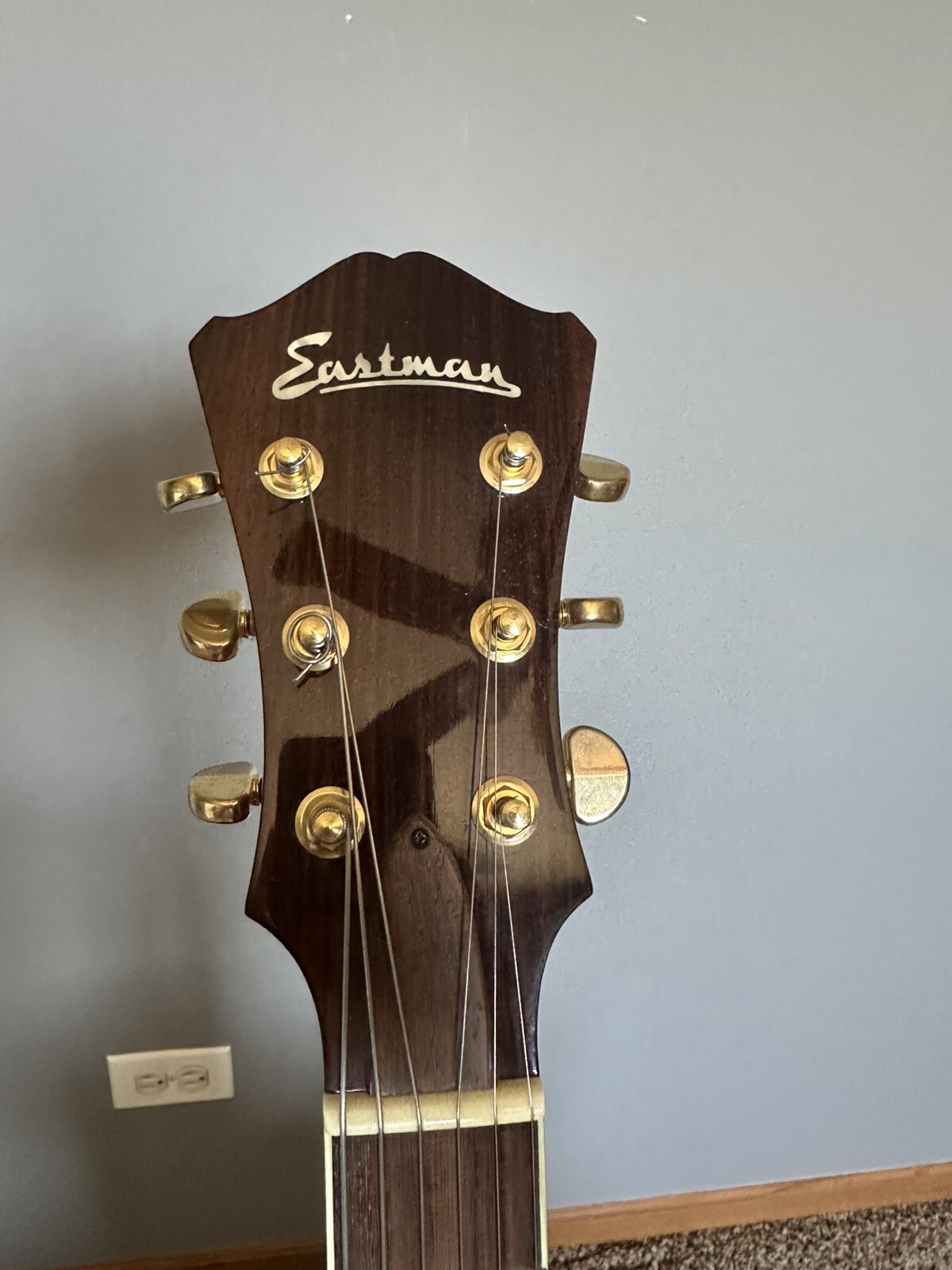 Eastman AR403CE Archtop Hollowbody – Natural – with Case