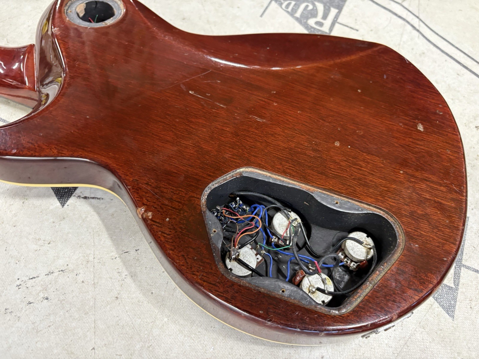 1982 Aria Pro II Japan Cardinal CS-60 Guitar Empty Husk