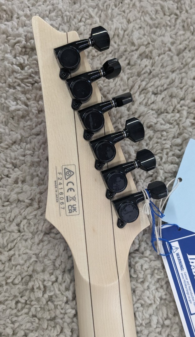 Ibanez RG Series RG550RF Genesis Electric Guitar, Road Flare Red