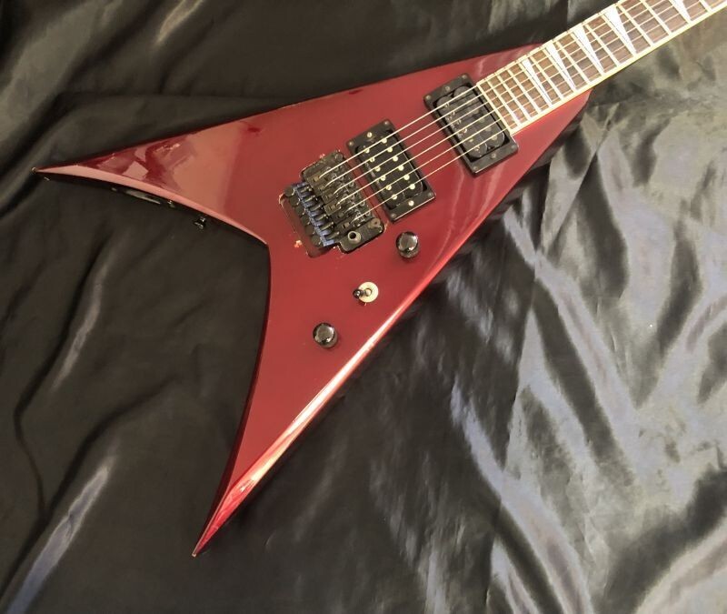 Grover Jackson KV D-120 King V Metallic Red 1990s Electric Guitar