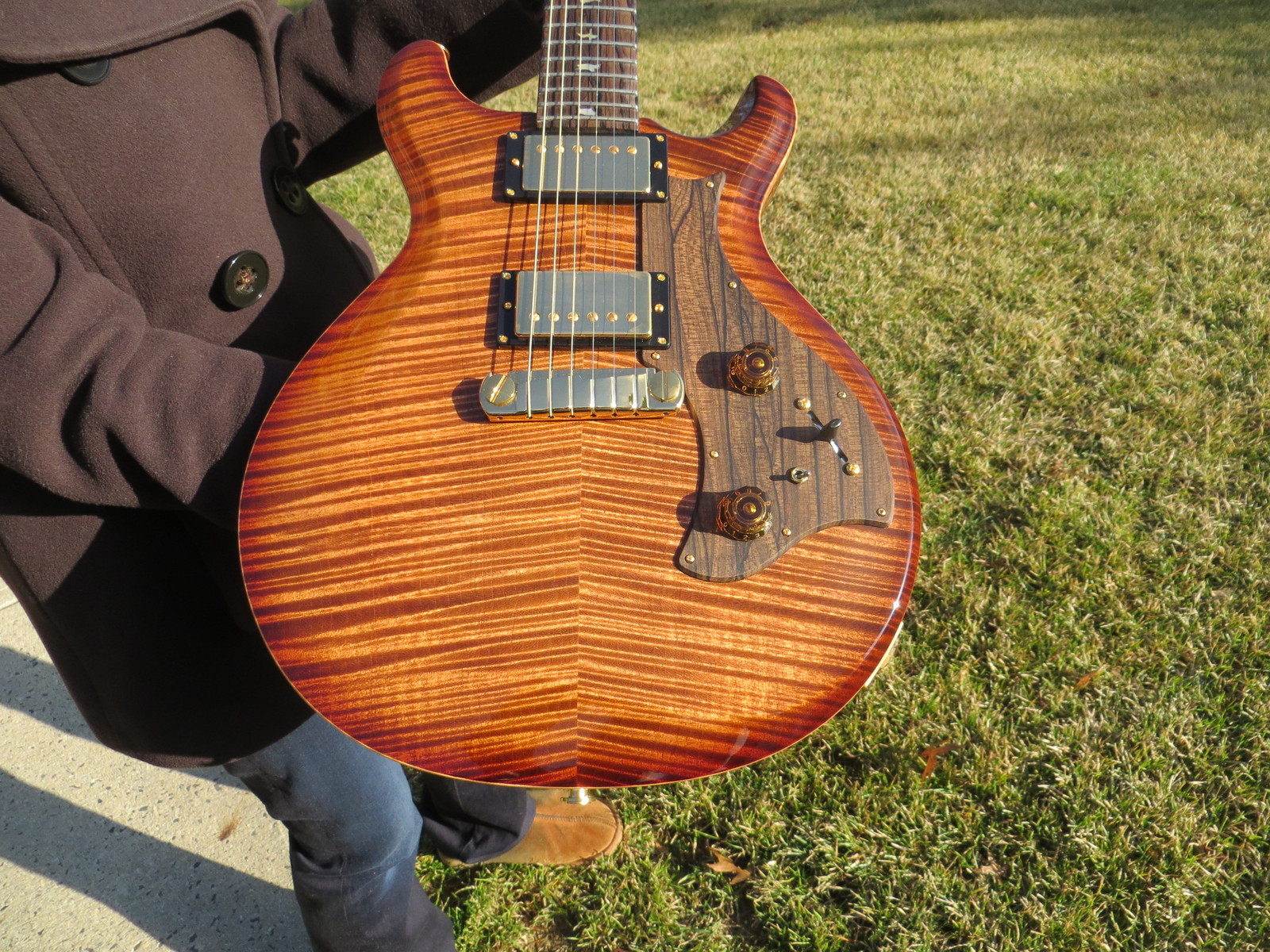 Prs Private Stock Rare Mira Copperhead Smoked Burst Ziracote Fretboard 2009
