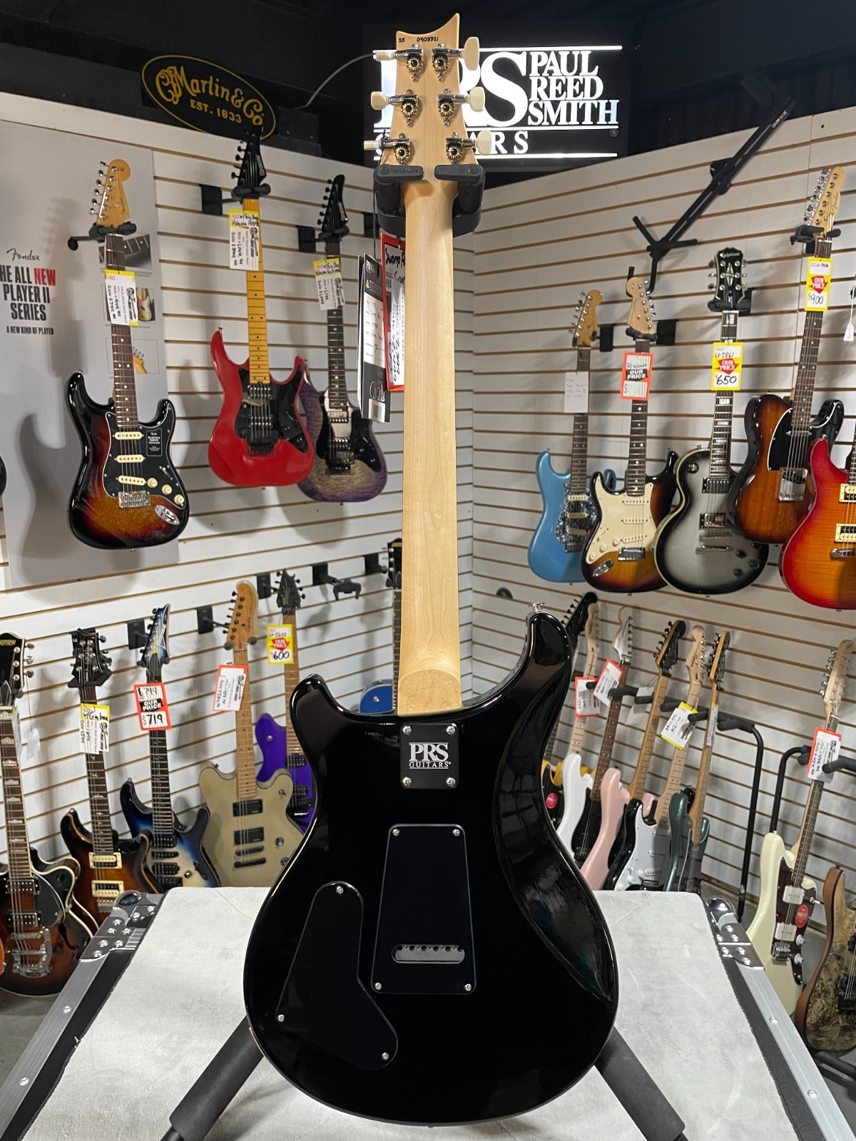 PRS Swamp Ash Special Electric Guitar -Jasper Smokeburst w/Gig Bag & PLEK*D #321