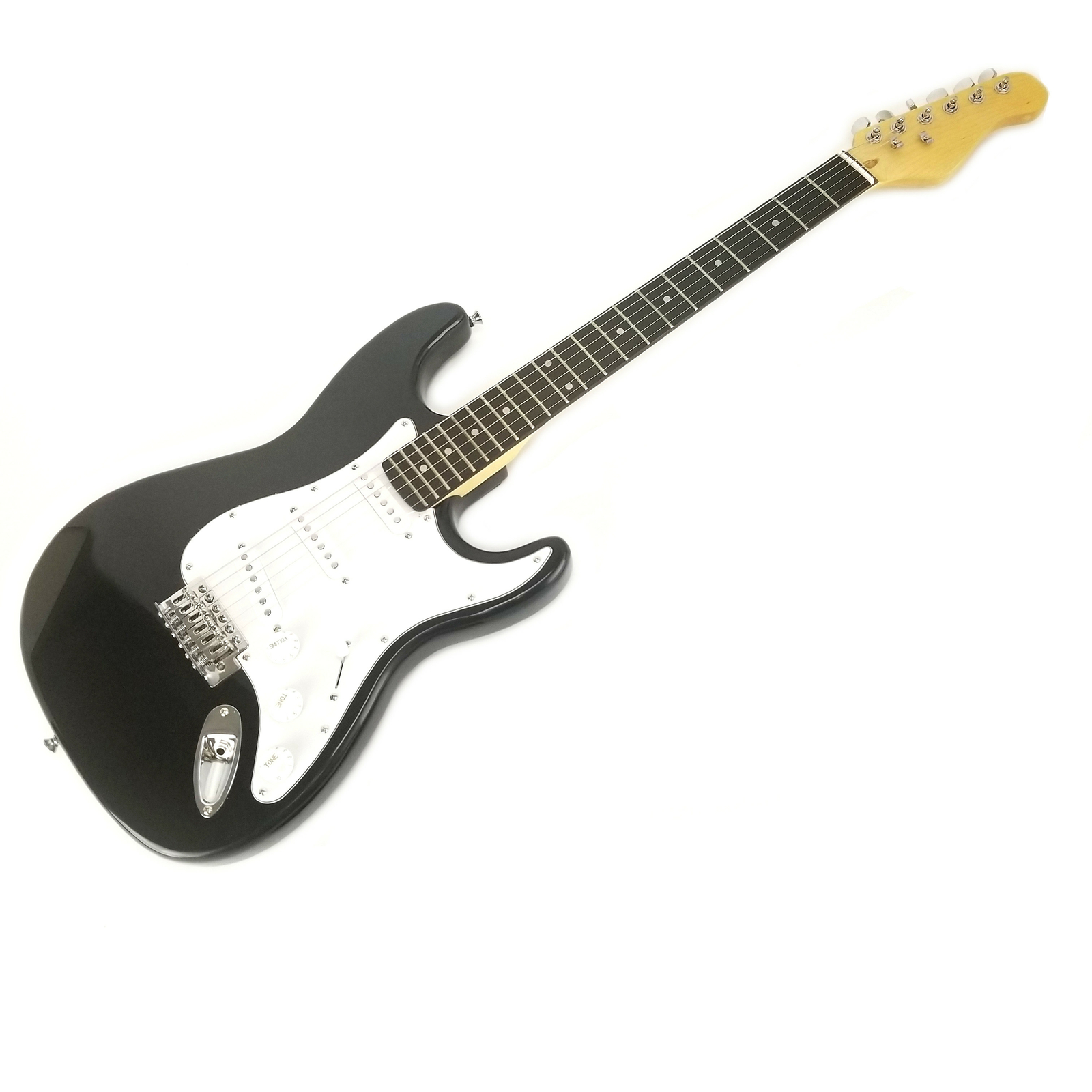 Zenison 6 String ELECTRIC GUITAR 6-String Right Handed Solid Body BLACK