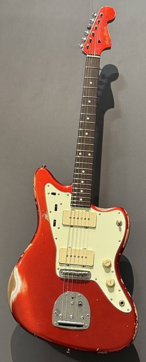 Red House General JM Candy Apple Red Heavy Aged, lightweight specimen weighing 3
