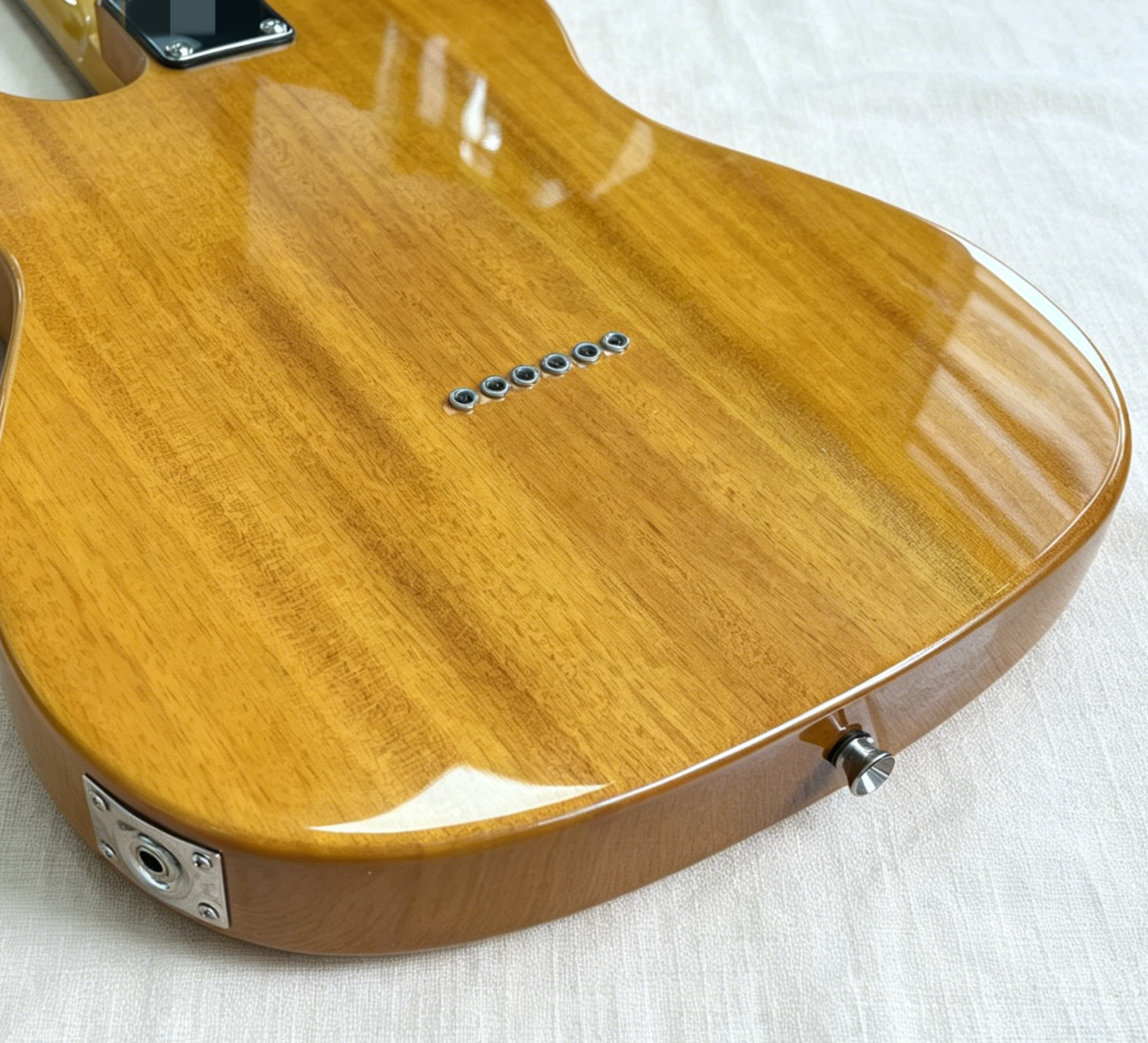Brown TL Style Electric Guitar Rosewood Fingerboard Alder Body