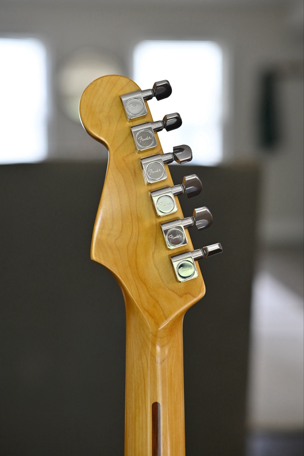 Fender Stratocaster Black Electric Guitar Right-Handed Nitro Neck