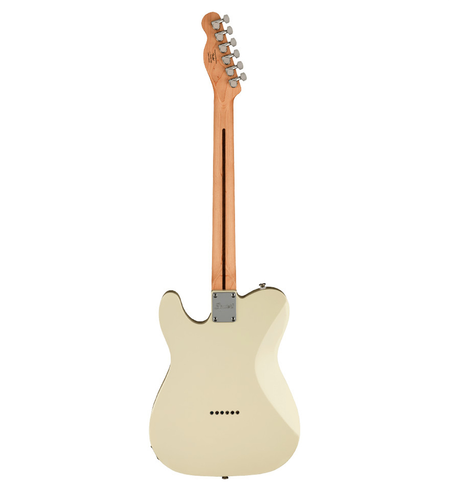 Used Squier Affinity Series Telecaster – Olympic White w/ Laurel FB