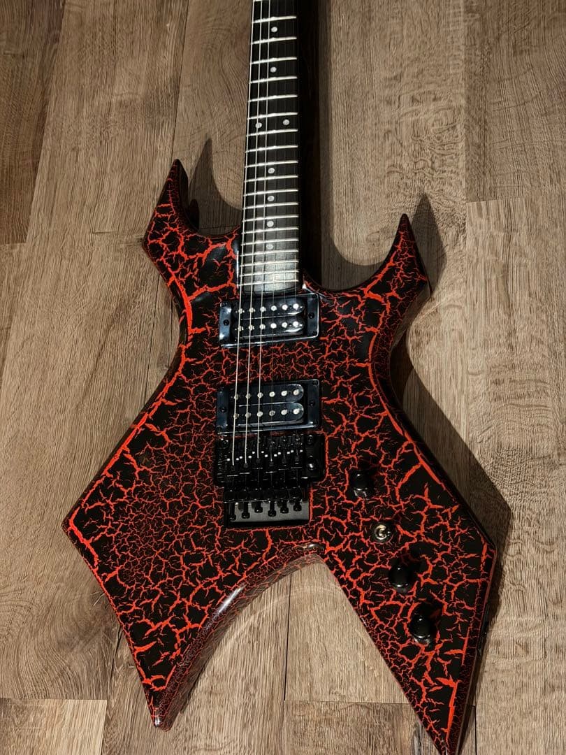 B.C. Rich Warlock Stranger Things Eddie Munson Model Limited to 2000 #069