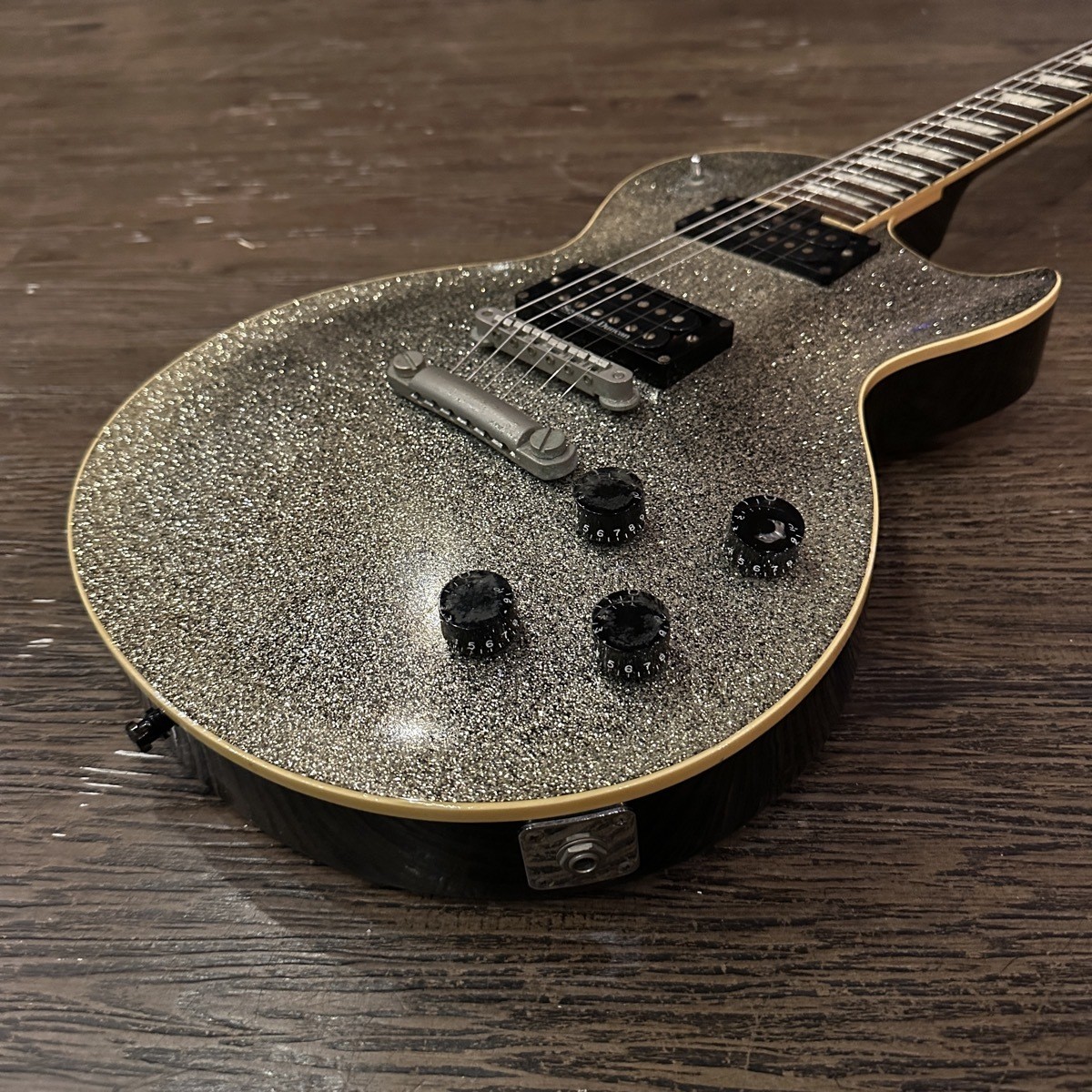 Ornetts Gm-5R Black Laminate Mod Electric Guitar Asahi Woodworking -R046