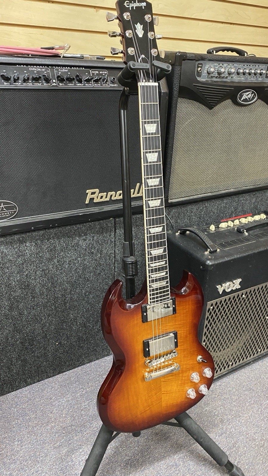 Epiphone SG Modern Figured Top – Mojave Burst