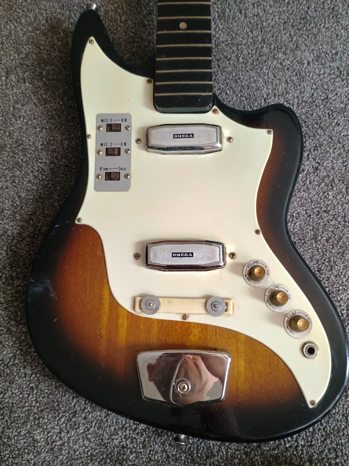 Vintage (60’s) MIJ Omega Electric Guitar Japanese