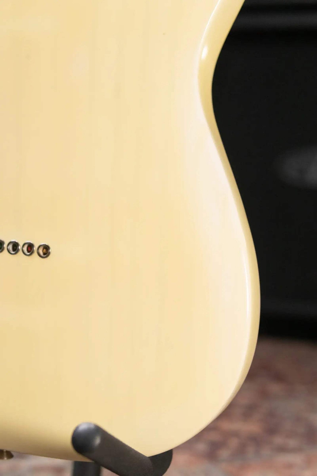 Fender 1956 Esquire Electric Guitar – Refinished Yellow with Hardshell Case – Us
