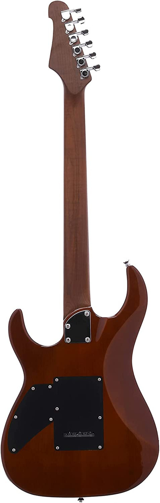 IYV 6 String Semi-Hollow-Body Electric Guitar, Right, Natural (IJZ-500 NA)