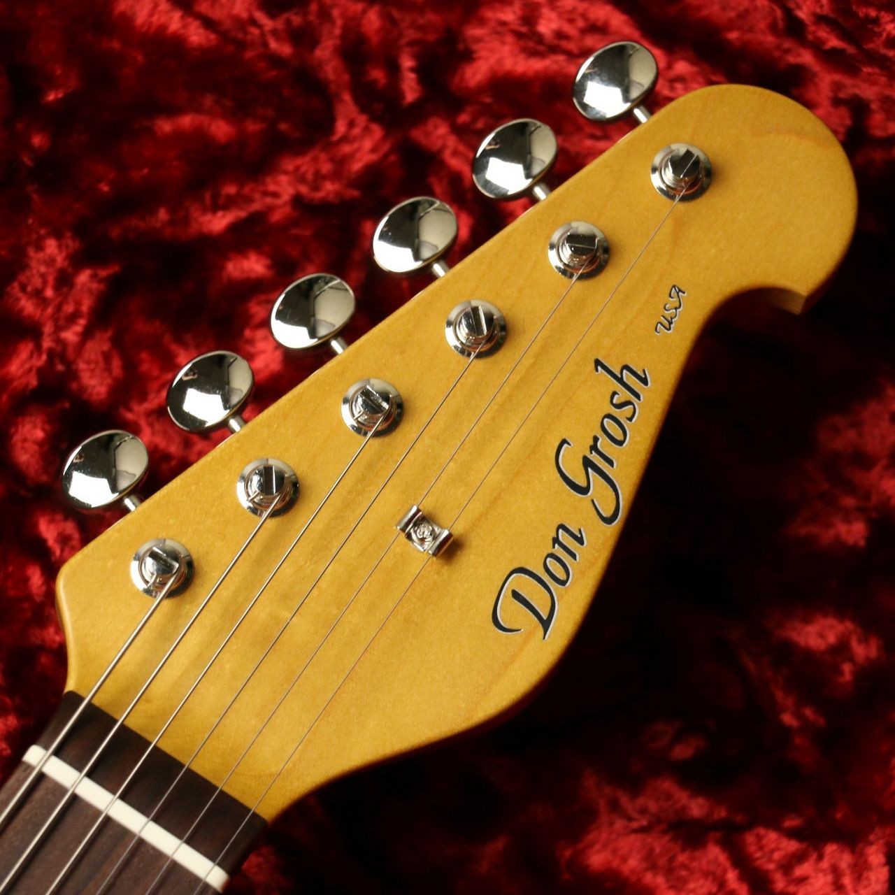 Don Grosh Retro Classic SSH ALD Charcoal Frost Guitar Used
