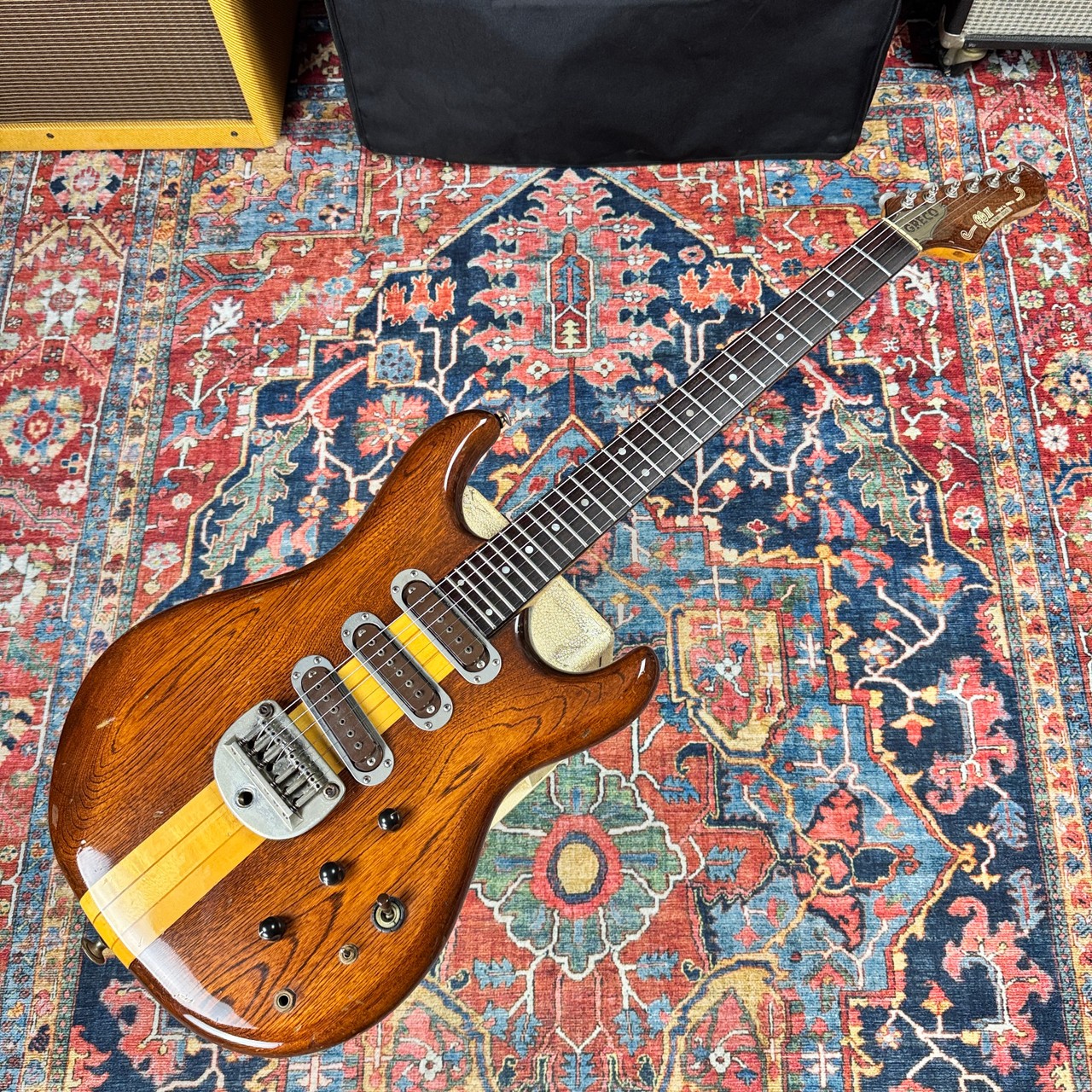 *Video* 1980 Greco GOII 700 Neck Through – Ash Body