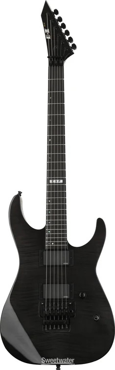 ESP E-II M-II Electric Guitar – See Thru Black, Dent and Scratch