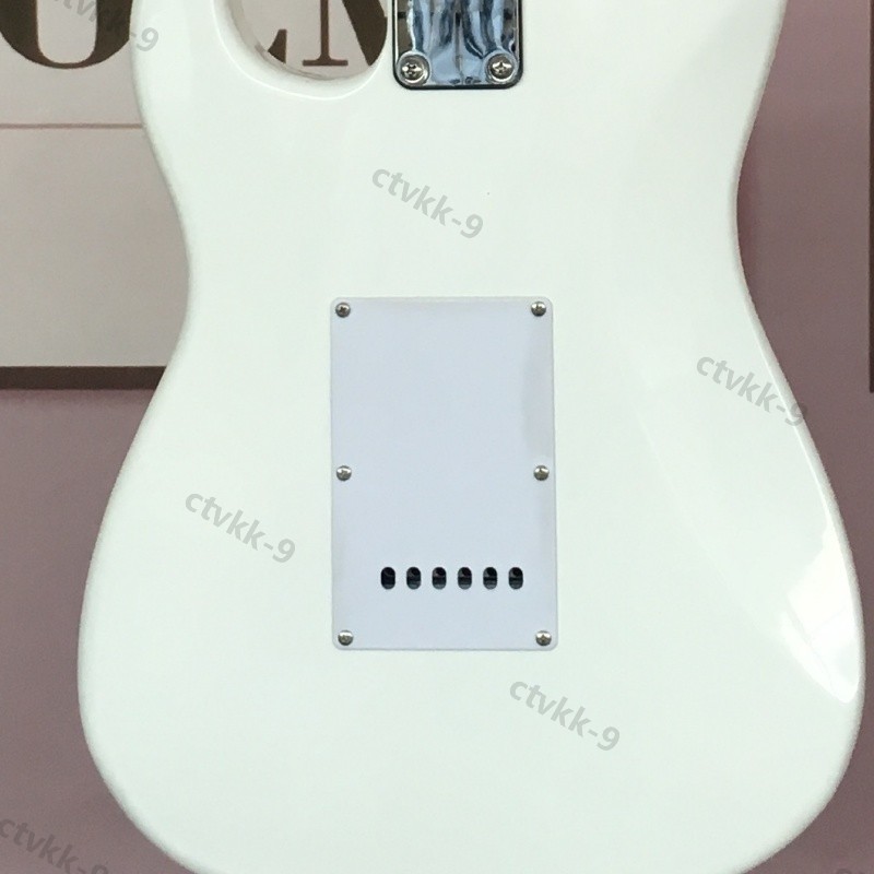 Solid Body Electric Guitar Quilted Maple Top SSH Chrome Tremolo Free Shipping