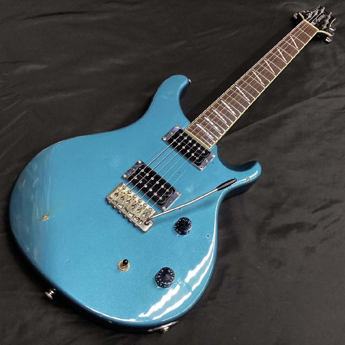 Electric Guitar PRS Paul Reed Smith SE Santana 2001-2002 Blue Made in Korea