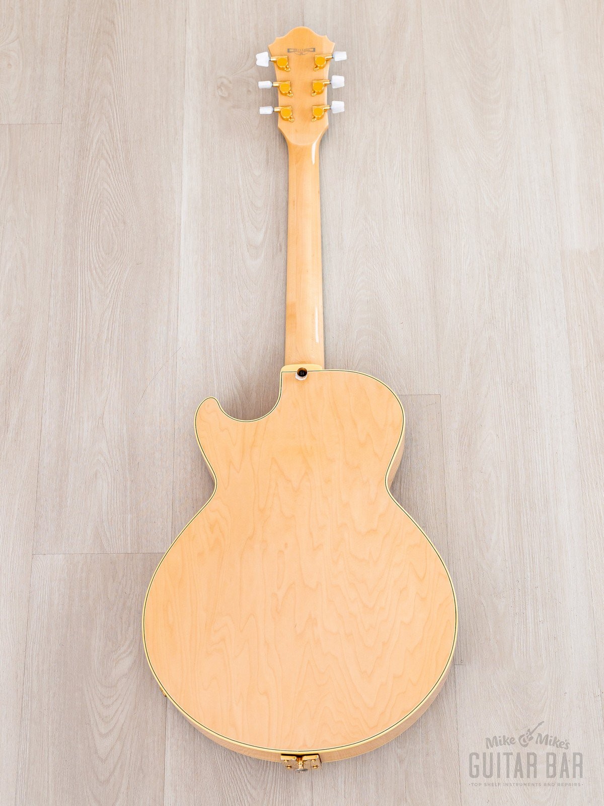 2001 Ibanez George Benson Signature GB10 Archtop Electric Guitar Natural