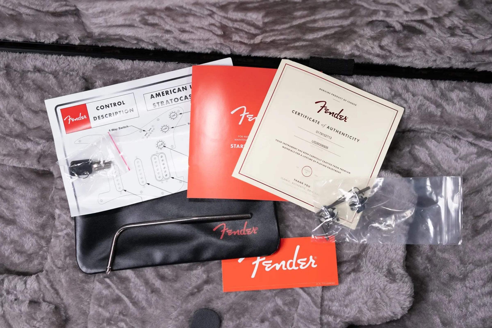 Fender Limited Edition American Ultra II HSS Stratocaster Electric Guitar – Graf