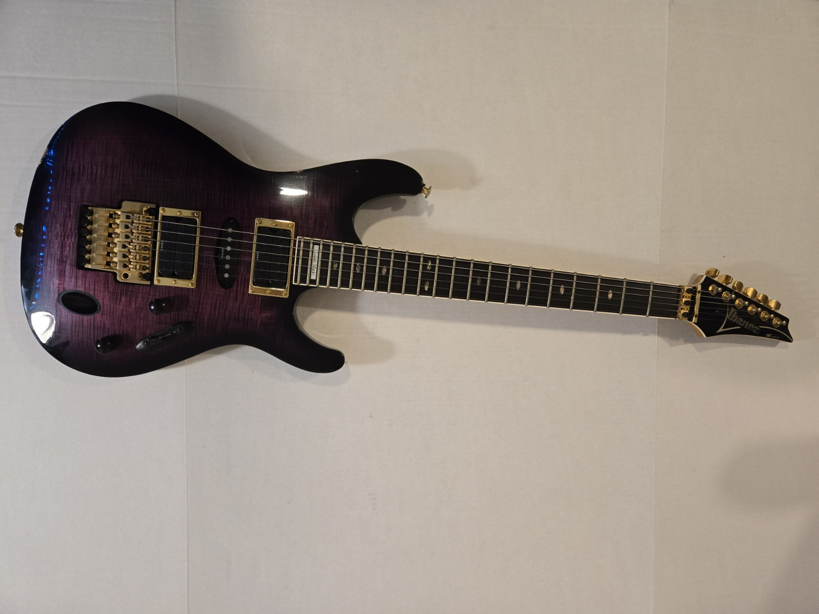 Ibanez S540FM MIJ 1997 Lavender Sunburst Vintage Electric Guitar S Series