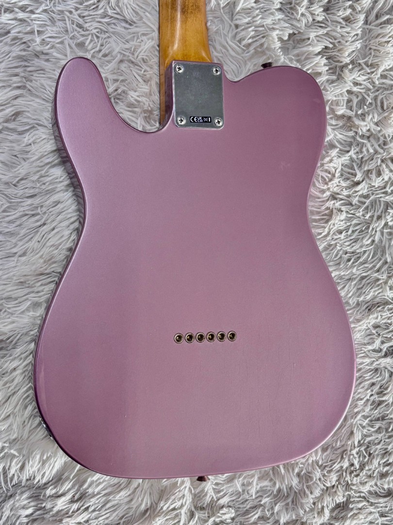 Fender Vintera II Road Worn ’60s Telecaster, Rosewood board, Burgundy Metallic