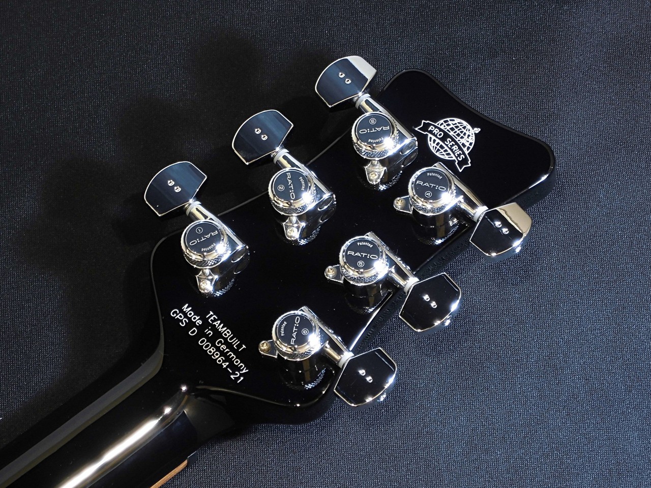 Framus Pro Series Teambuilt Mayfield / Solid Black High Polish Market Rare Safe