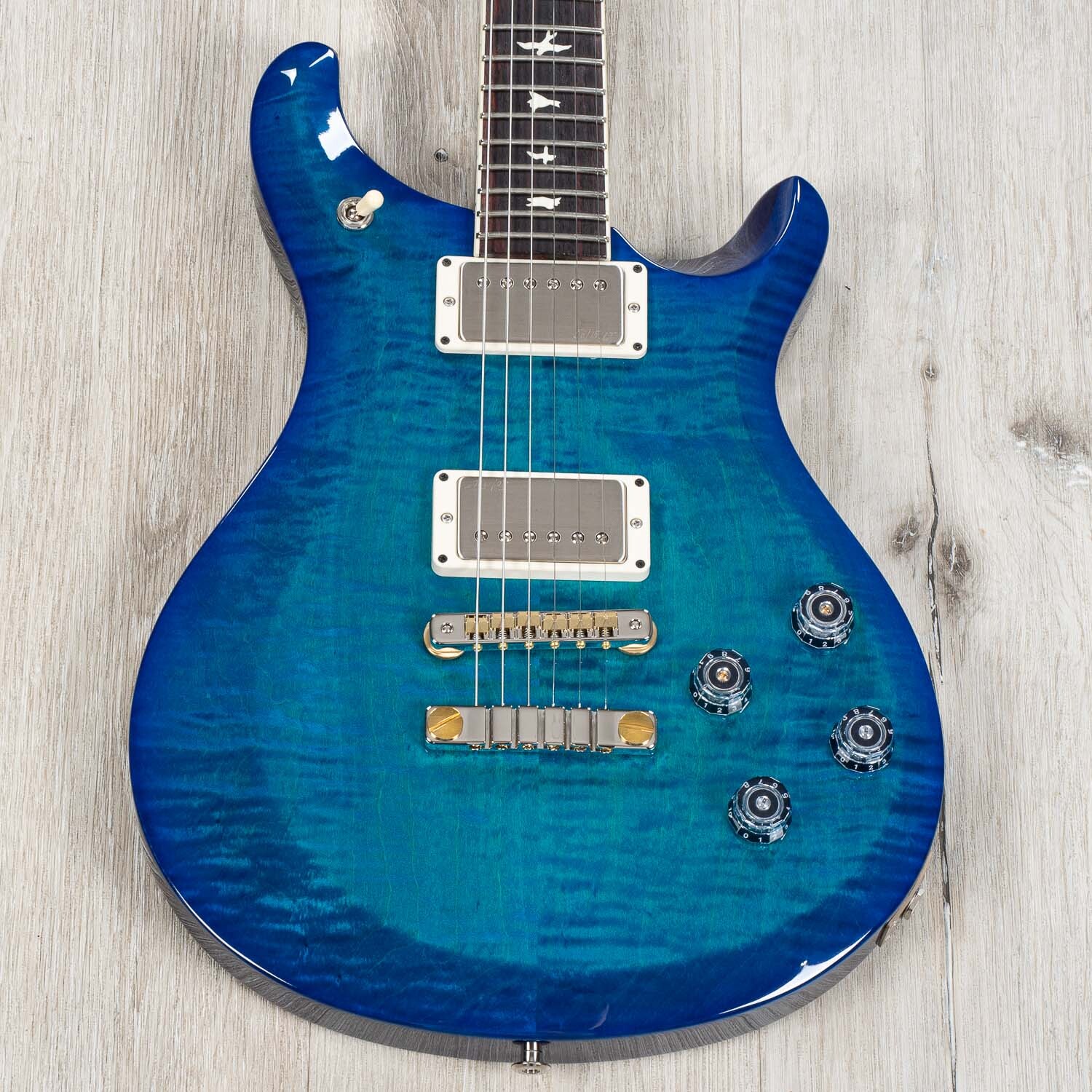 PRS Paul Reed Smith S2 McCarty 594 Guitar, USA 58/15 LT Set, Lake Blue