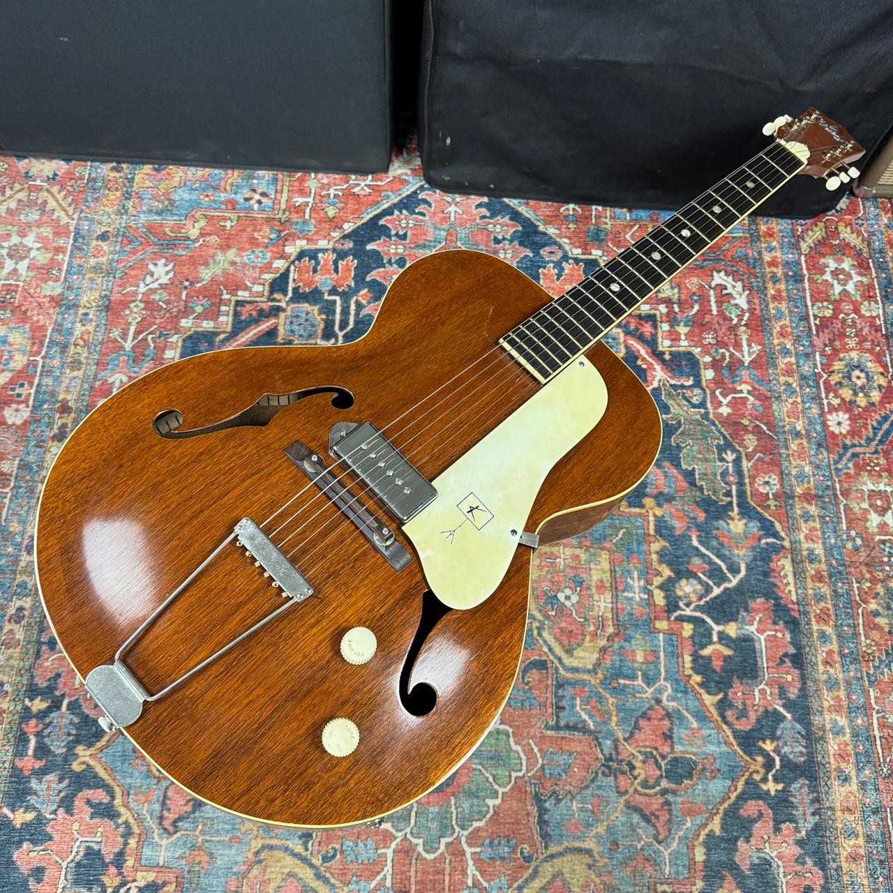 *Video* 1960’s Kay N-1 Hollowbody w/Fralin P-90 Mahogany