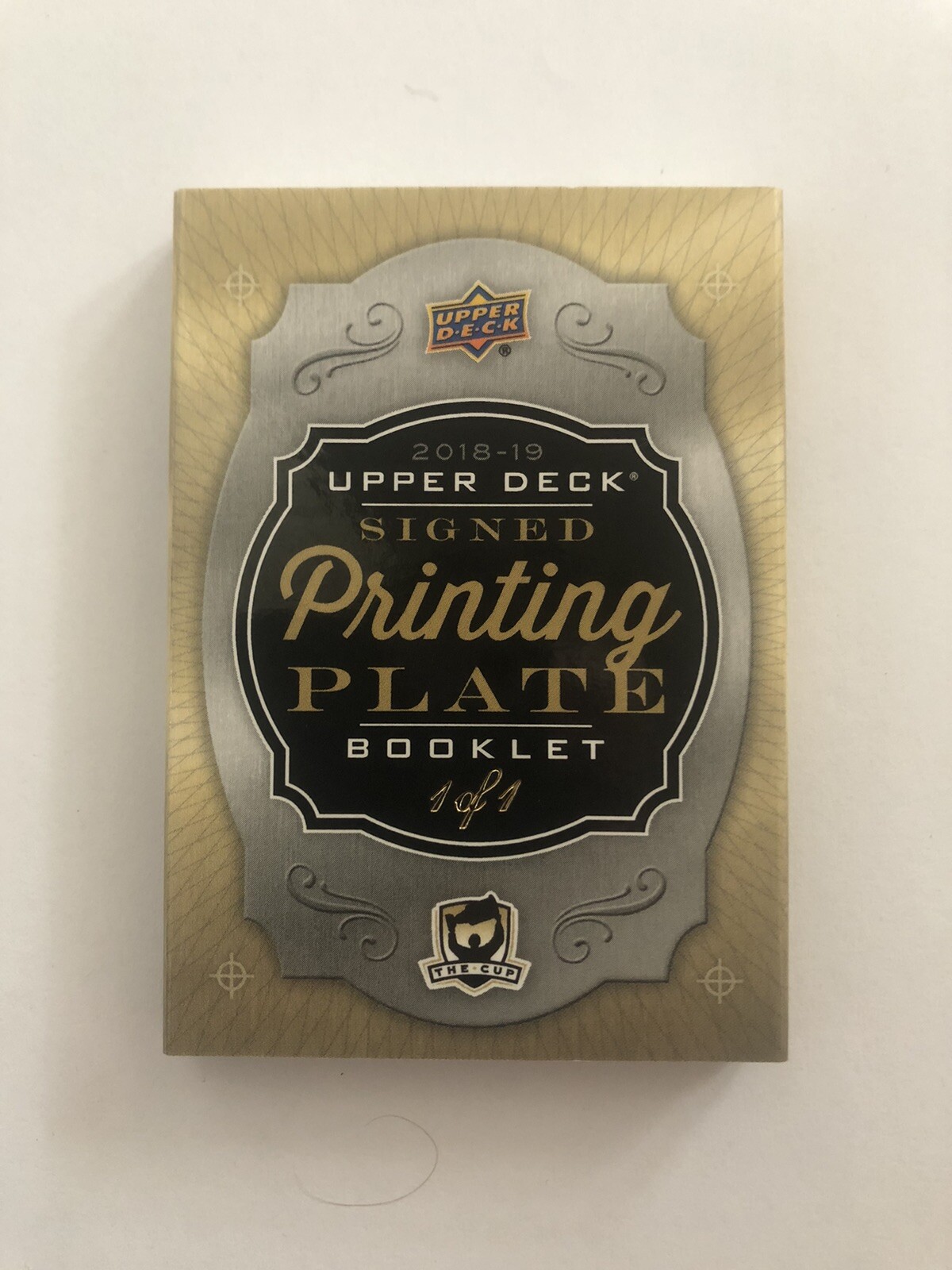 18-19 The Cup – Ethan Bear Young Guns Printing Plate Booklet Auto 1/1
