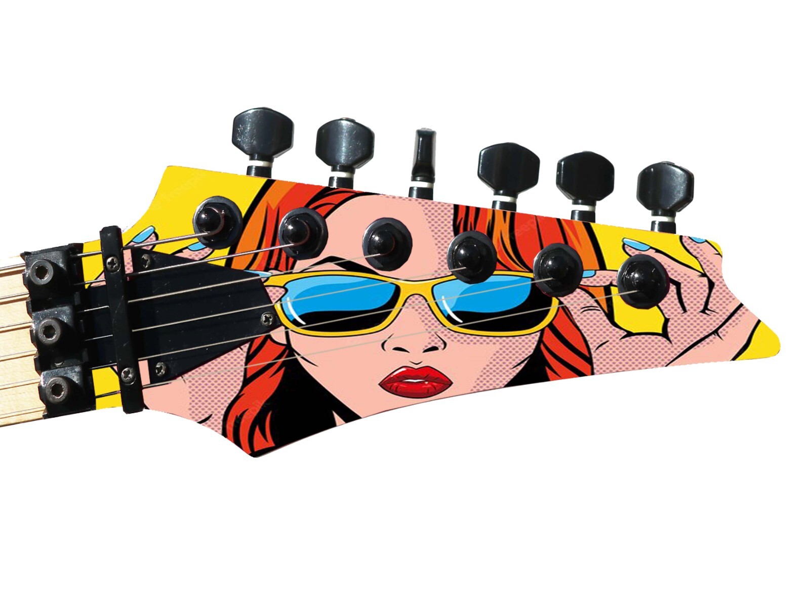Guitar Skin Wrap Axe Re-Skin Pop Rock Molly Wannabe Groupie Girl – 1217