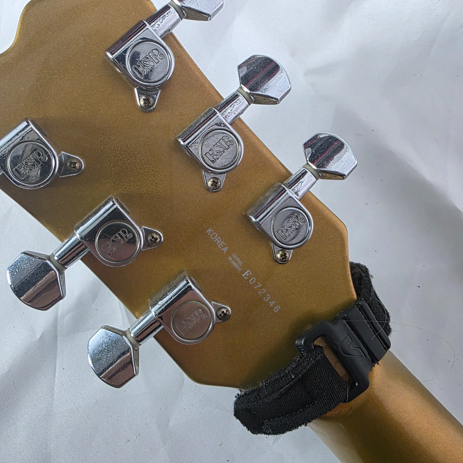 ESP LTD EC-256 Goldtop P90 Natural Singlecut Electric Guitar with Case/Strap