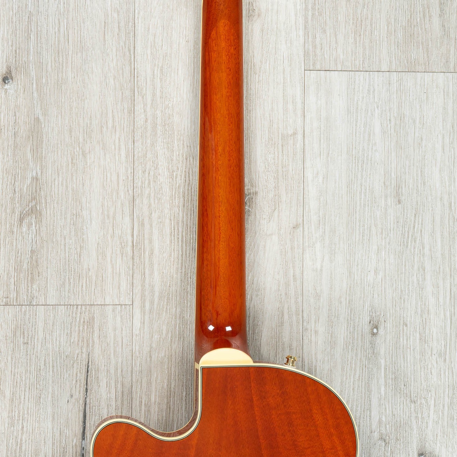 Gretsch Electromatic Okoume Broadkaster Jr. SC Semi-Hollow Guitar Roundup Orange